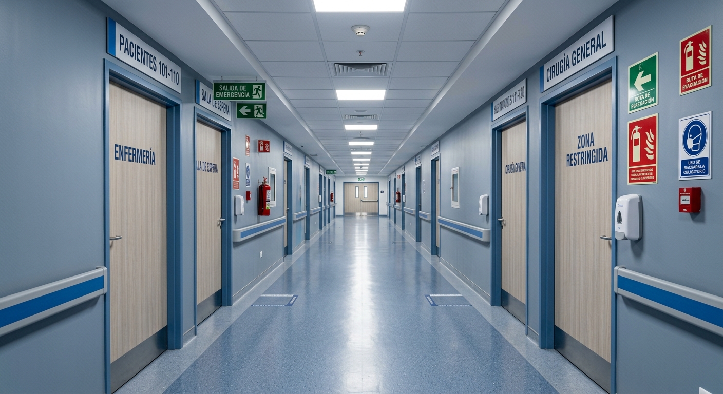 Pasillo Clínico Estéril